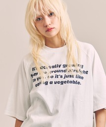 GALLIS ADDICTION（ガリスアディクション）の「GA MESSAGE-LOGO TEE（Tシャツ/カットソー）」