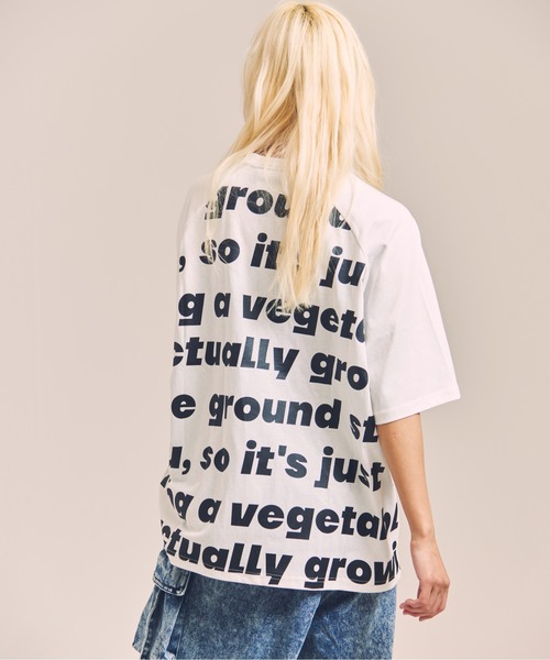 GALLIS ADDICTION(ガリスアディクション)の「GA MESSAGE-LOGO TEE(Tシャツ/カットソー・メンズ・ホワイト/ブラック・M/L)」の9枚目の写真