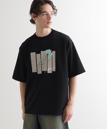 tk.TAKEO KIKUCHI | ピースカットフラワープルオーバー(Tシャツ/カットソー)