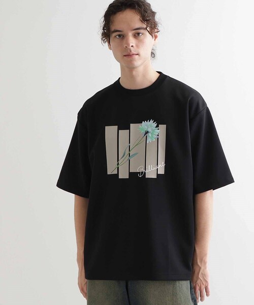 tk.TAKEO KIKUCHI（ティーケータケオキクチ）の「ピースカットフラワープルオーバー（Tシャツ/カットソー・メンズ・ナチュラル/ホワイト/ブラック・04/03/02）」の8枚目の写真