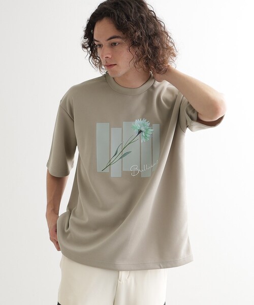 tk.TAKEO KIKUCHI（ティーケータケオキクチ）の「ピースカットフラワープルオーバー（Tシャツ/カットソー・メンズ・ナチュラル/ホワイト/ブラック・04/03/02）」の12枚目の写真