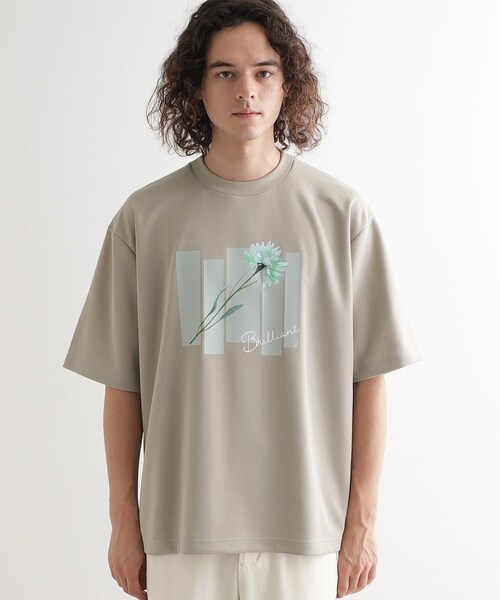 tk.TAKEO KIKUCHI（ティーケータケオキクチ）の「ピースカットフラワープルオーバー（Tシャツ/カットソー・メンズ・ナチュラル/ホワイト/ブラック・04/03/02）」の16枚目の写真