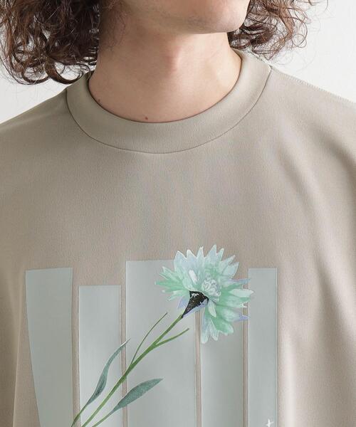 tk.TAKEO KIKUCHI（ティーケータケオキクチ）の「ピースカットフラワープルオーバー（Tシャツ/カットソー・メンズ・ナチュラル/ホワイト/ブラック・04/03/02）」の19枚目の写真