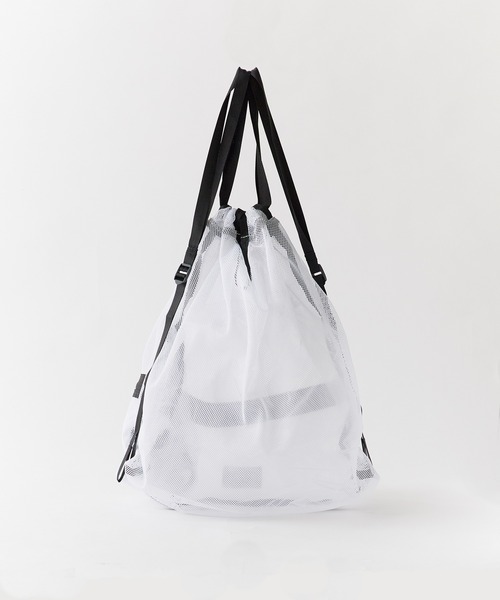 POLeR（ポーラー）の「POLeR/ポーラー MESH STUFF KNAPSACK ナップサック（バックパック/リュック・メンズ・イエロー/ブラック/マルチ/ホワイト・FREE）」の17枚目の写真