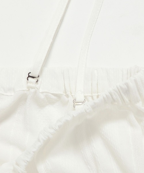 LOWRYS FARM(ローリーズファーム)の「2WAYコットンレースキャミ 493588(キャミソール・レディース・ホワイト/ブラック・FREE)」の20枚目の写真