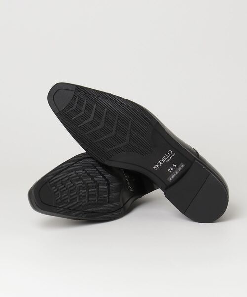 MODELLO（モデロ）の「【GORE-TEX】モデロ MODELLO ゴアテックス 高級 ストレートチップ 内羽根 ドレスシューズ DM851G（ドレスシューズ・メンズ・ブラック・25cm/25.5cm/26cm/26.5cm/27cm/24.5cm）」の10枚目の写真