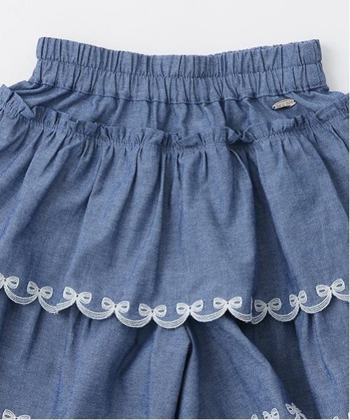 セール】カットワーク フリルキュロットスカート（スカート