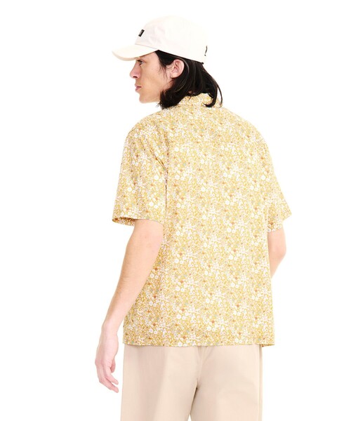 AIGLE(エーグル)の「リバティプリントショートスリーブシャツ(シャツ/ブラウス・メンズ・ブルー/ベージュ・L/XL/M)」の7枚目の写真