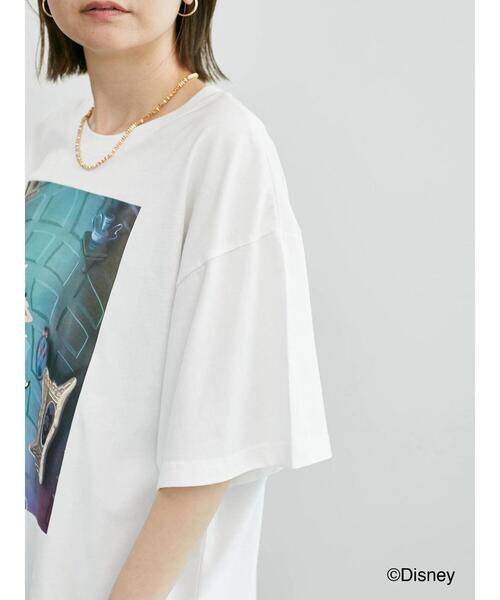 Lugnoncure(ルノンキュール)の「【Disney】ふしぎの国のアリス/プリントTシャツ2(Tシャツ/カットソー・レディース・チャコールグレー/オフホワイト・F)」の9枚目の写真