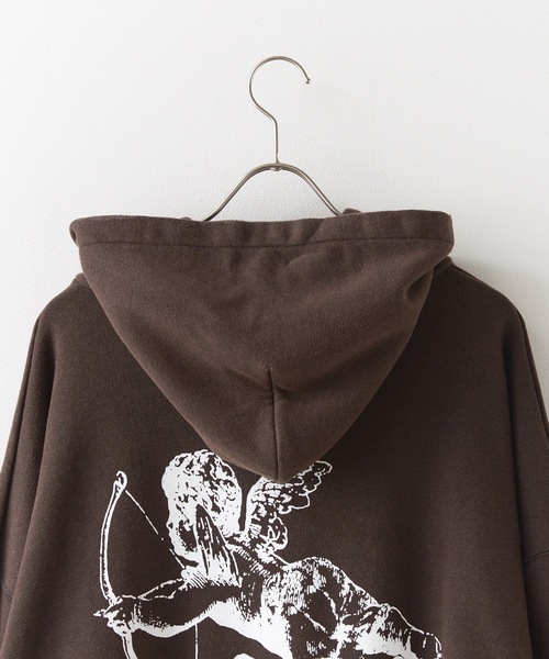 bodysong.（ボディソング）の「BODYSONG./ボディソング HOODIE PHOTOCHROMIC DARKD フーディー（パーカー・メンズ・ホワイト/ブラック・M/L）」の6枚目の写真