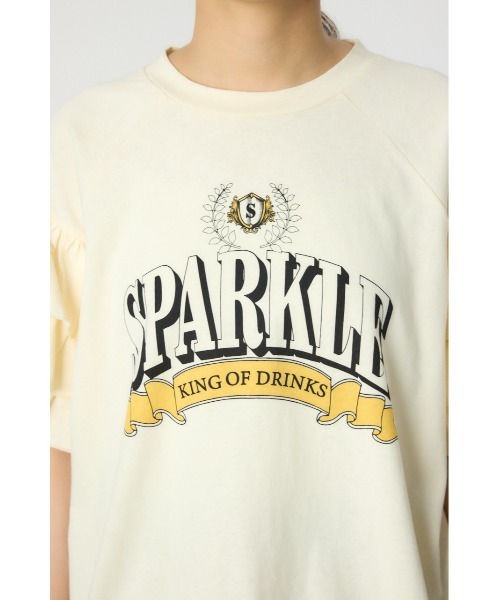 RODEO CROWNS WIDE BOWL（ロデオクラウンズワイドボウル）の「SPARKLE フリルトップス（Tシャツ/カットソー・レディース・オフホワイト/ライトブラック/ブルー・FREE）」の18枚目の写真