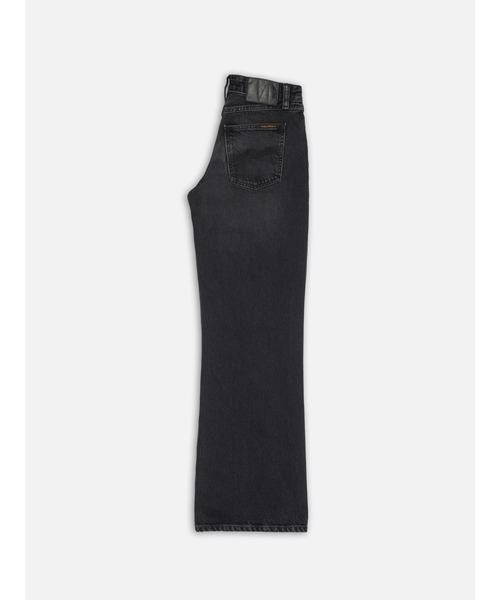 Nudie Jeans(ヌーディージーンズ)の「Nudie Jeans/ヌーディージーンズ Wide Heidi / ローウエストワイドレッグジーンズ / Slow Black / レングス28(デニムパンツ・レディース・ブラック・24inch/28inch/27inch/26inch/25inch)」の3枚目の写真