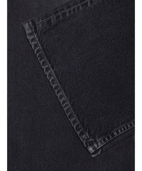 Nudie Jeans(ヌーディージーンズ)の「Nudie Jeans/ヌーディージーンズ Wide Heidi / ローウエストワイドレッグジーンズ / Slow Black / レングス28(デニムパンツ・レディース・ブラック・24inch/28inch/27inch/26inch/25inch)」の6枚目の写真