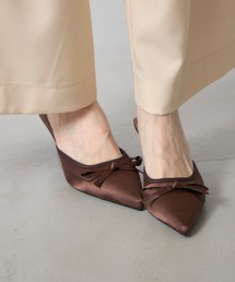 &. NOSTALGIA（アンドドットノスタルジア）の「【ZOZO限定】リボンミュール（その他シューズ）」