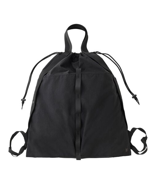 TRAVEL SHOP MILESTO(トラベルショップミレスト)の「MILESTO UTILITY パッカブル2WAYリュック(バックパック/リュック・メンズ・カーキ/キャメル/ブラック・フリ-)」の2枚目の写真