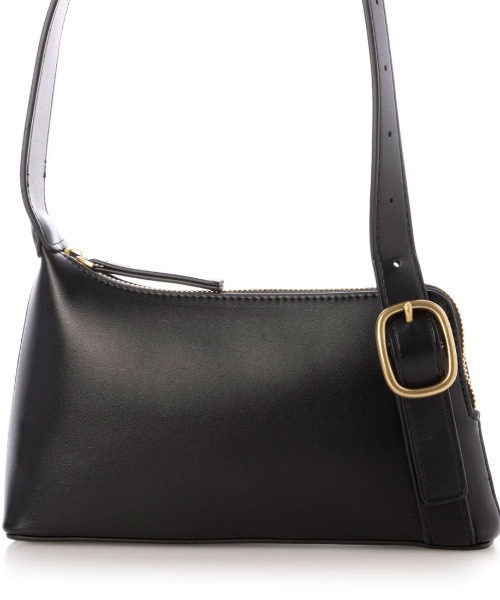 cache cache(カシュ カシュ)の「カシュカシュ cachecache / アシンメトリーバックルショルダー(ショルダーバッグ・レディース・ブラック/ライトグレー/ベージュ・FREE)」の4枚目の写真