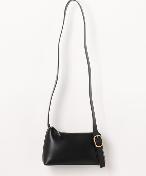 cache cache(カシュ カシュ)の「カシュカシュ cachecache / アシンメトリーバックルショルダー(ショルダーバッグ・レディース・ブラック/ライトグレー/ベージュ・FREE)」の11枚目の写真
