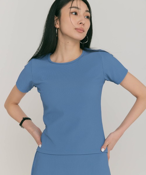 BLUE×PALANG(ブルーパラン)の「STRETCH TOP(Tシャツ/カットソー・レディース・ブルー・SMALL/MEDIUM)」の2枚目の写真