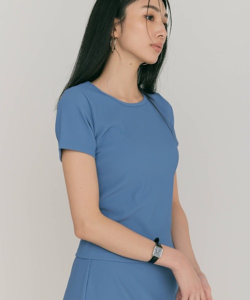 BLUE×PALANG(ブルーパラン)の「STRETCH TOP(Tシャツ/カットソー・レディース・ブルー・SMALL/MEDIUM)」の3枚目の写真