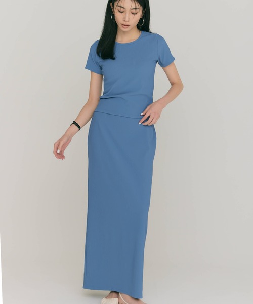 BLUE×PALANG(ブルーパラン)の「STRETCH TOP(Tシャツ/カットソー・レディース・ブルー・SMALL/MEDIUM)」の6枚目の写真