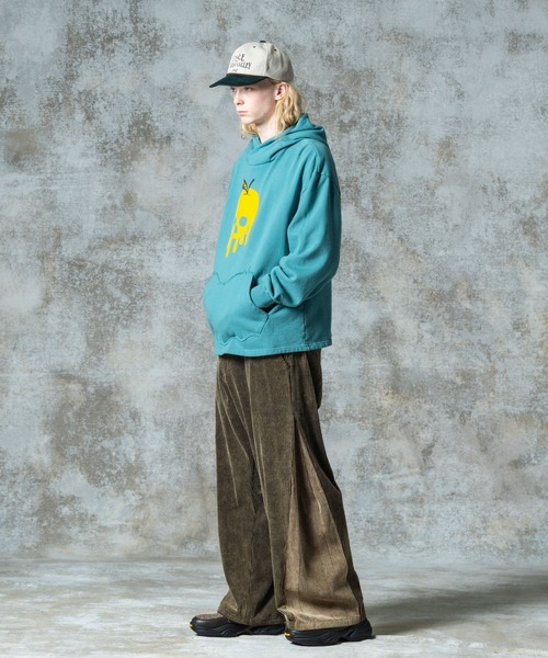 glamb(グラム)の「Overflow Corduroy Pants / オーバーフロウコーデュロイパンツ(その他パンツ・メンズ・ブラウン/ミント/ブラック・S/M/L)」の14枚目の写真