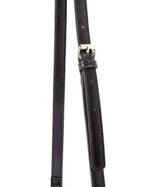 EDIT COLOGNE（エディットコロン）の「フロントベルトミニショルダーバッグ（ショルダーバッグ・レディース・ブラック/ホワイト系その他・ﾌﾘ-）」の9枚目の写真