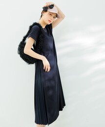any SiS（エニィスィス）の「ハイストレッチスムースサイドプリ－ツ ワンピース（ワンピース・レディース）」