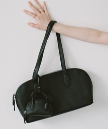 DRWCYS | ミニバックチャーム付きボストンバック(ハンドバッグ)