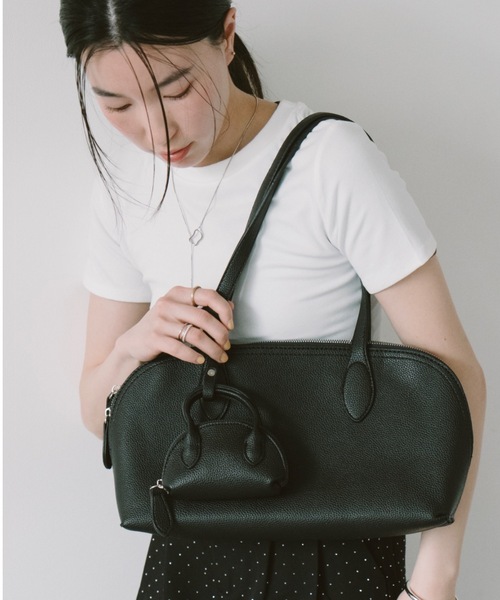 DRWCYS(ドロシーズ)の「ミニバックチャーム付きボストンバック(ハンドバッグ・レディース・ブラウン/ブラック・FREE)」の15枚目の写真