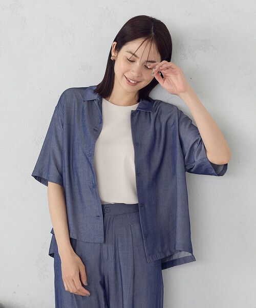 COMME CA ISM（コムサイズム）の「アメリカンスリーブ タンクトップ（タンクトップ・レディース・アイボリー/ブラック/カーキ/チャコール・MEDIUM/LARGE）」の8枚目の写真