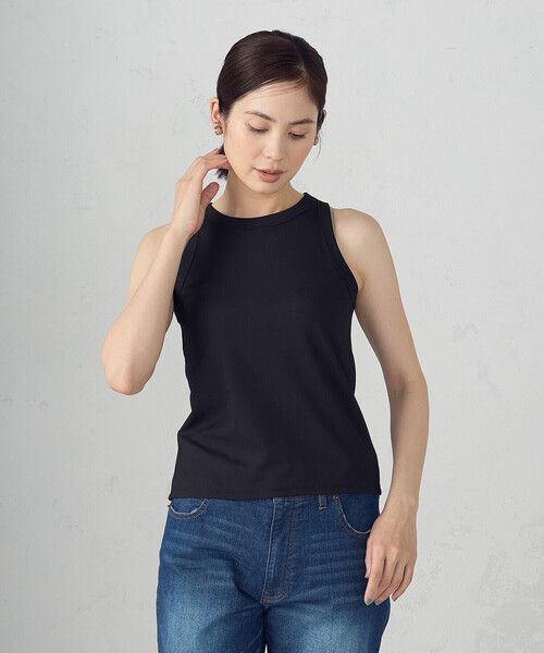 COMME CA ISM（コムサイズム）の「アメリカンスリーブ タンクトップ（タンクトップ・レディース・アイボリー/ブラック/カーキ/チャコール・MEDIUM/LARGE）」の11枚目の写真