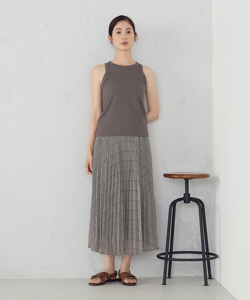 COMME CA ISM（コムサイズム）の「アメリカンスリーブ タンクトップ（タンクトップ・レディース・アイボリー/ブラック/カーキ/チャコール・MEDIUM/LARGE）」の13枚目の写真