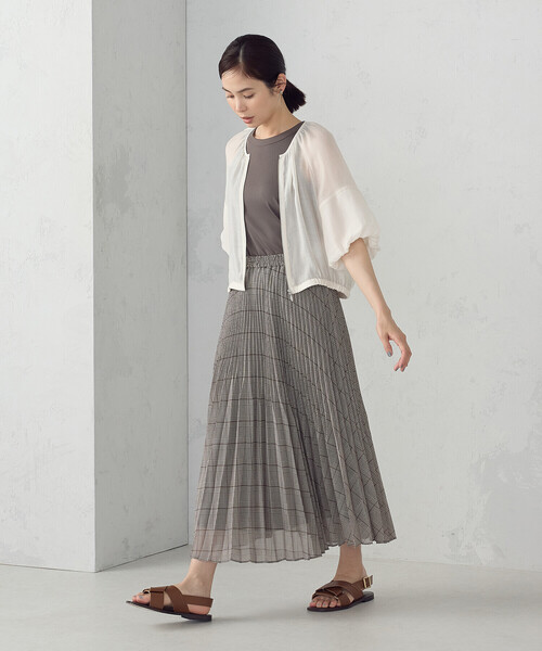 COMME CA ISM（コムサイズム）の「アメリカンスリーブ タンクトップ（タンクトップ・レディース・アイボリー/ブラック/カーキ/チャコール・MEDIUM/LARGE）」の15枚目の写真