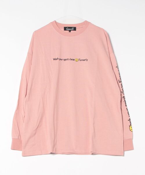 B.I.D.（ビーアイディー）の「《天竺　プリントTシャツ（Tシャツ/カットソー・メンズ・ピンク/ブラック/ホワイト/ベージュ・MEDIUM/LARGE）」の4枚目の写真