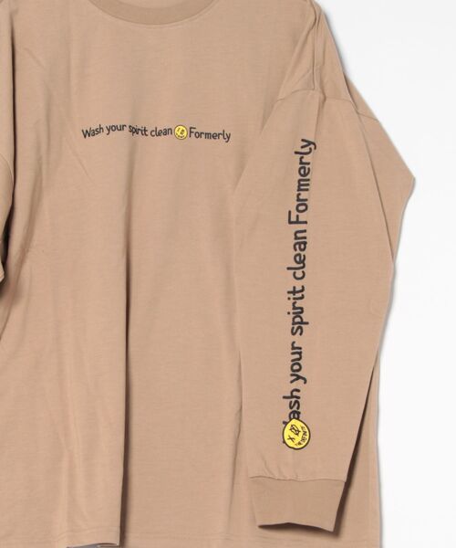 B.I.D.（ビーアイディー）の「《天竺　プリントTシャツ（Tシャツ/カットソー・メンズ・ピンク/ブラック/ホワイト/ベージュ・MEDIUM/LARGE）」の6枚目の写真