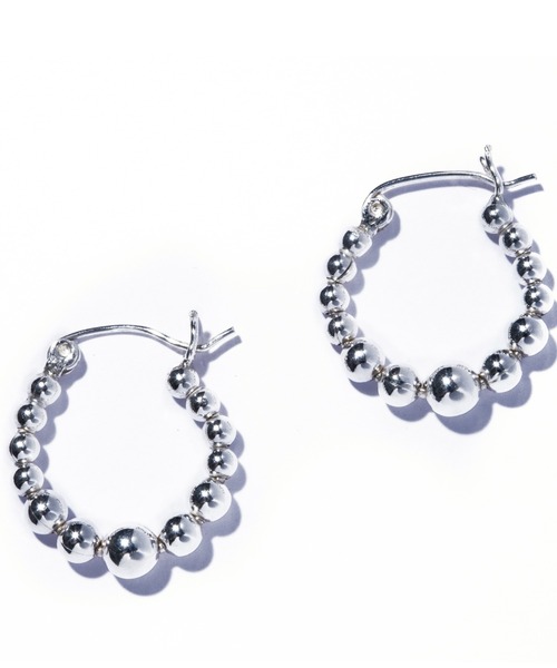 quip queint（クイップクエイント）の「【quip queint】bowling hook pierce/ボウリング フック ピアス（ピアス（両耳用）・レディース・シルバー・FREE）」の2枚目の写真