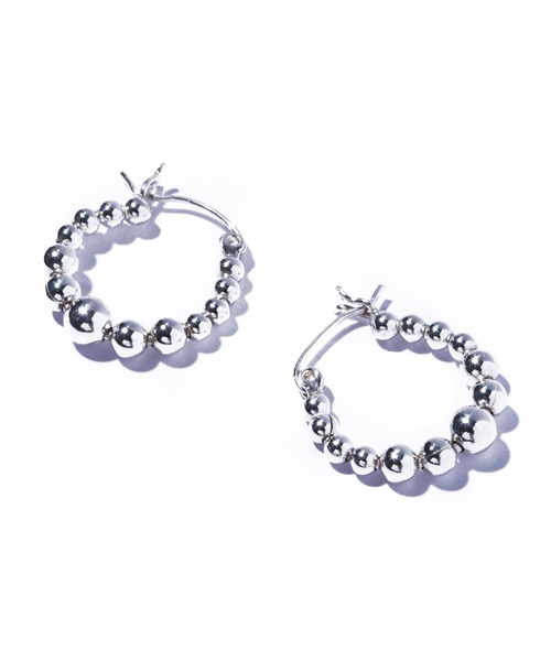 quip queint（クイップクエイント）の「【quip queint】bowling hook pierce/ボウリング フック ピアス（ピアス（両耳用）・レディース・シルバー・FREE）」の3枚目の写真