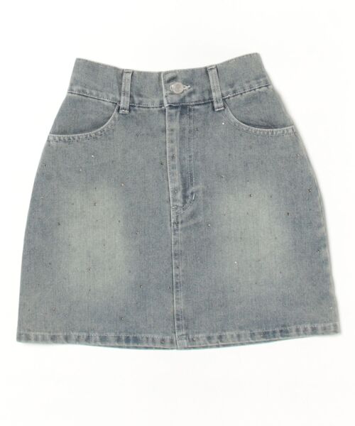 セール】ラインストーンデニムスカート（スカート）｜apres jour