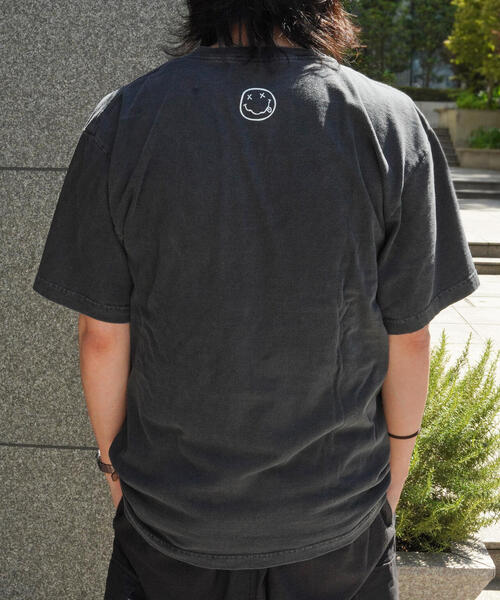 GOOD ROCK SPEED（グッドロックスピード）の「GOOD ROCK SPEED×MANASTASH(グッドロックスピード×マナスタッシュ)　別注 NIRVANA コラボTシャツ《メンズ・ウィメンズ・ユニセックス》（Tシャツ/カットソー・レディース・ブラック・LARGE/MEDIUM/X-LARGE）」の21枚目の写真