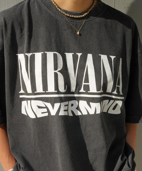GOOD ROCK SPEED（グッドロックスピード）の「GOOD ROCK SPEED×MANASTASH(グッドロックスピード×マナスタッシュ)　別注 NIRVANA コラボTシャツ《メンズ・ウィメンズ・ユニセックス》（Tシャツ/カットソー・レディース・ブラック・LARGE/MEDIUM/X-LARGE）」の22枚目の写真