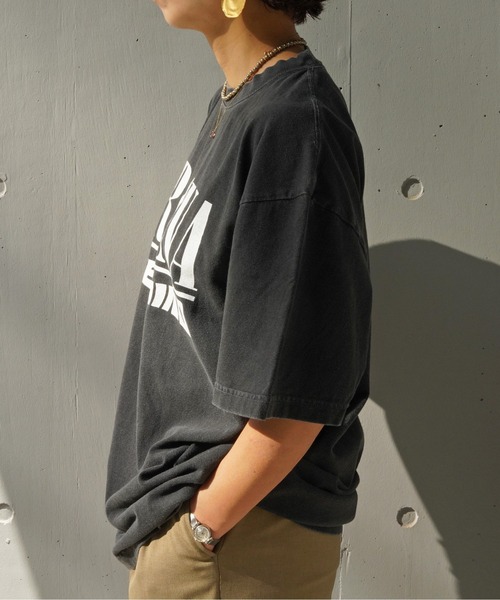 GOOD ROCK SPEED（グッドロックスピード）の「GOOD ROCK SPEED×MANASTASH(グッドロックスピード×マナスタッシュ)　別注 NIRVANA コラボTシャツ《メンズ・ウィメンズ・ユニセックス》（Tシャツ/カットソー・レディース・ブラック・LARGE/MEDIUM/X-LARGE）」の2枚目の写真