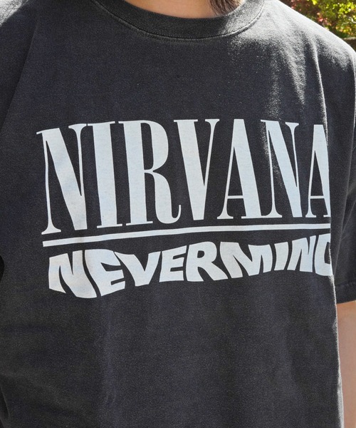 GOOD ROCK SPEED（グッドロックスピード）の「GOOD ROCK SPEED×MANASTASH(グッドロックスピード×マナスタッシュ)　別注 NIRVANA コラボTシャツ《メンズ・ウィメンズ・ユニセックス》（Tシャツ/カットソー・レディース・ブラック・LARGE/MEDIUM/X-LARGE）」の15枚目の写真