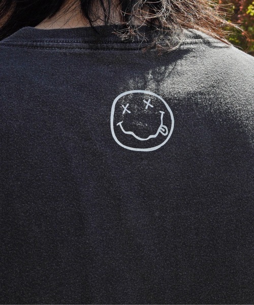 GOOD ROCK SPEED（グッドロックスピード）の「GOOD ROCK SPEED×MANASTASH(グッドロックスピード×マナスタッシュ)　別注 NIRVANA コラボTシャツ《メンズ・ウィメンズ・ユニセックス》（Tシャツ/カットソー・レディース・ブラック・LARGE/MEDIUM/X-LARGE）」の16枚目の写真