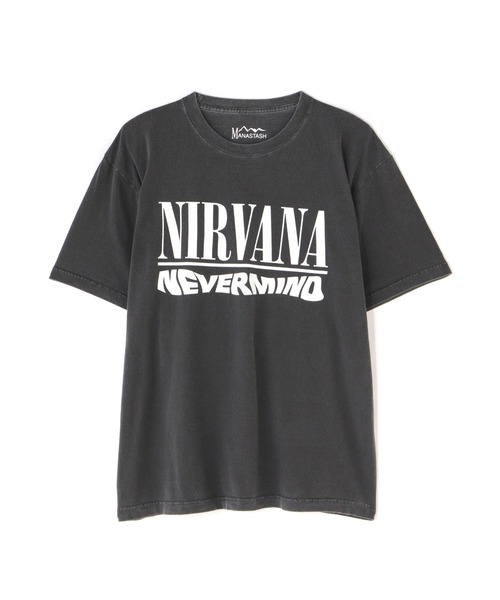 GOOD ROCK SPEED（グッドロックスピード）の「GOOD ROCK SPEED×MANASTASH(グッドロックスピード×マナスタッシュ)　別注 NIRVANA コラボTシャツ《メンズ・ウィメンズ・ユニセックス》（Tシャツ/カットソー・レディース・ブラック・LARGE/MEDIUM/X-LARGE）」の8枚目の写真