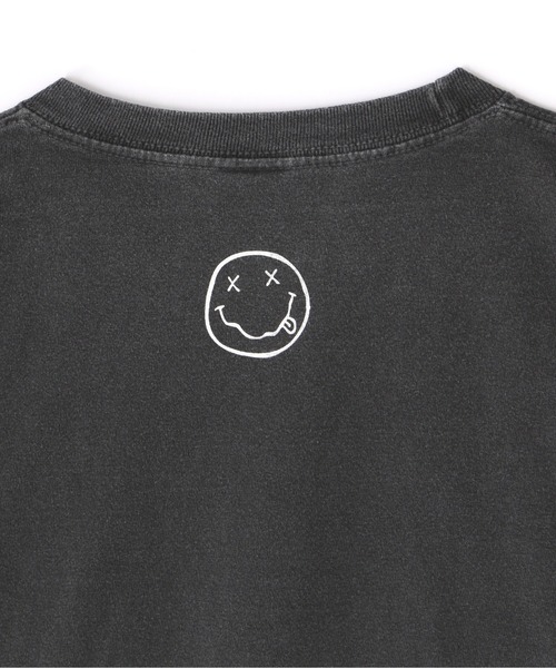 GOOD ROCK SPEED（グッドロックスピード）の「GOOD ROCK SPEED×MANASTASH(グッドロックスピード×マナスタッシュ)　別注 NIRVANA コラボTシャツ《メンズ・ウィメンズ・ユニセックス》（Tシャツ/カットソー・レディース・ブラック・LARGE/MEDIUM/X-LARGE）」の9枚目の写真