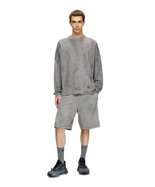 DIESEL（ディーゼル）の「メンズ ショートパンツ P-CREW（その他パンツ・メンズ・グレー・MEDIUM/X-LARGE/SMALL/X-SMALL/LARGE/XX-LARGE）」の3枚目の写真