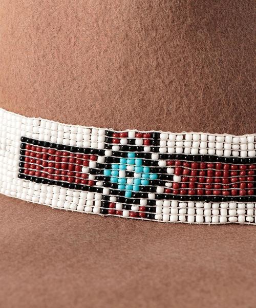 Another Edition（アナザーエディション）の「ビーズフェルト中折れハット2/AE Beads FT ナカオレHATⅡ◆（ハット・レディース・ブラック/ベージュ・フリー）」の5枚目の写真