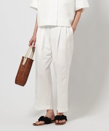 ユナイテッドアローズ UNITED ARROWS テーパード パンツ ホワイト UNITED ARROWS｜ユナイテッドアローズのその他パンツ（ホワイト
