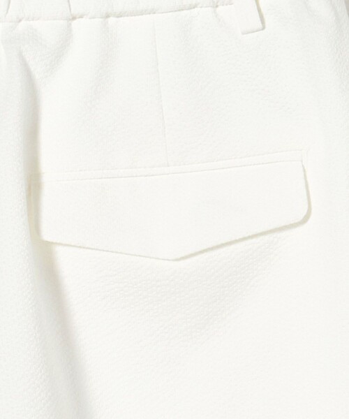 セール】エアリー タック テーパードパンツ WHITE（その他パンツ