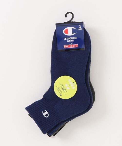 Champion(チャンピオン)の「Champion/チャンピオン SHORT LENGTH SOCKS 3P(ソックス/靴下・キッズ・その他/その他4・FREE)」の5枚目の写真